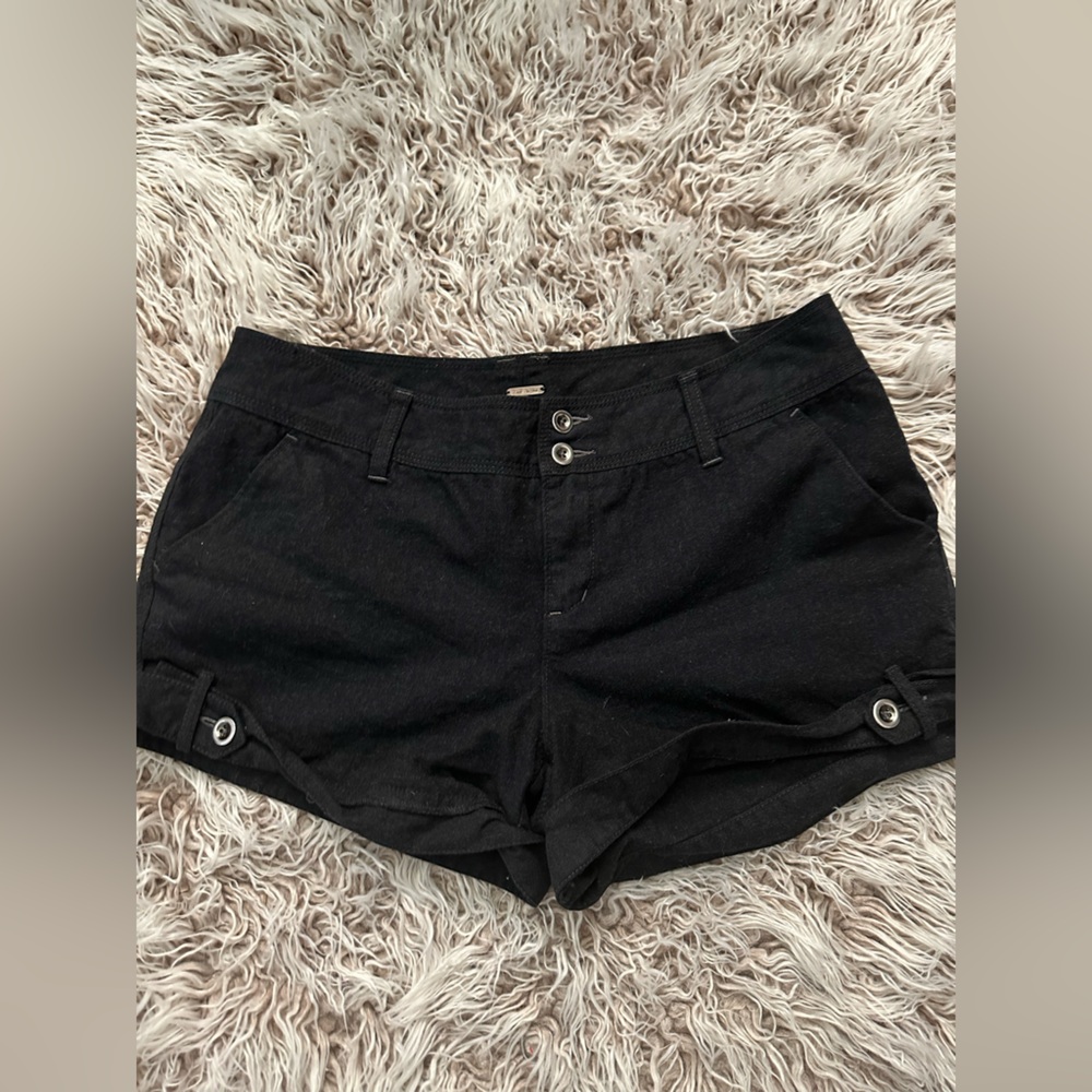 Free People wool blend shorts